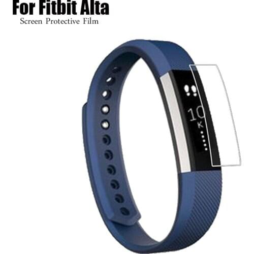 Full Cover Clear Screen Protector Film for Fitbit Alta HR High Definition TPU Material Ultra Thin Protective Film