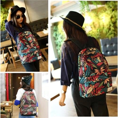 Hot USB Charging Laptop Womens Backpack For Teenage Students Girls School Backpack Printing Female Travel Bagpack