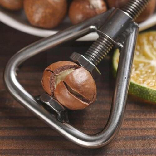 Nut Nutcracker Shell Clip Opener Tool Clamp Plier Cracker Multifun Kitchen Walnut Pecan Filbert Almond Crack Hazel Hazelnut C8V3
