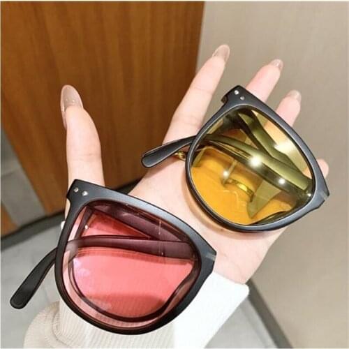 KAPELUS Fashion folding polarized sunglasses woman Round brand luxury glasses Male and female outdoor polarizer Color mirror