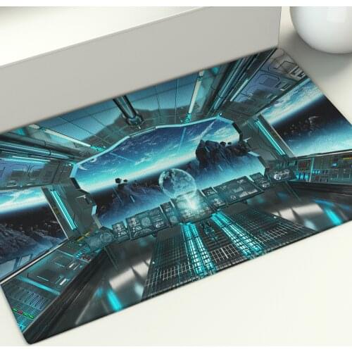 Luminous Earth Floor Mat The Future World Raja Yoga Area Rugs Large Home Decor Bedroom Livingroom Print Spaceship Doormat