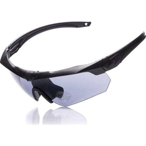 TR90 military goggles 3 Lens Polarized Ballistic Military Sport Men Sunglasses Army Bullet-proof Eyewear shooting