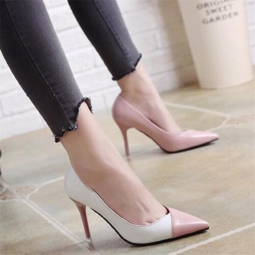 Zapatos Mujer 2021 Classics High Heels Women Shoes Fashion Party Ladies Shoe Casual Sexy Woman Pumps Mixed Colors Stiletto Heels