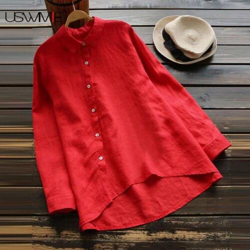 USWMIE Button Down Blouses