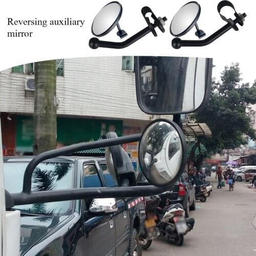 145mm Convex Rear View Mirror Truck Bus Station Wagon Safety Blind Spot Wide Angle Parking Rearview Mirrors Car Accessories