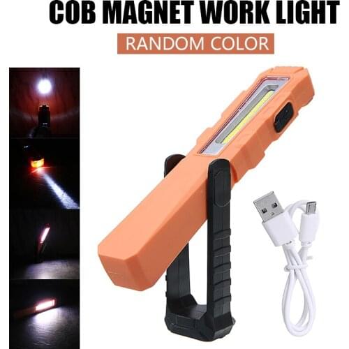 1pc Multifunction COB Inspection Lamp Work Inspection LED Flashlight For Outdoor Tools Parts