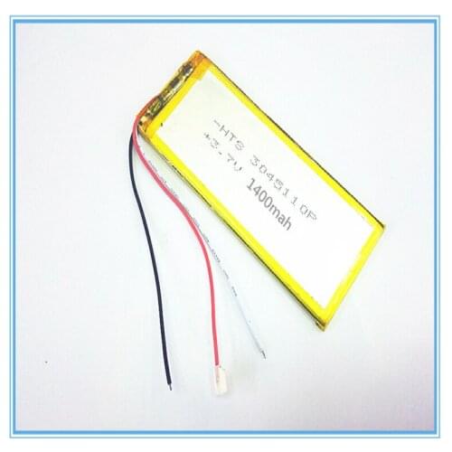 3.7V,1400mAH 3045110 3050110 polymer lithium ion / Li-ion battery for model aircraft,GPS,mp3,mp4,cell phone,speaker,bluetooth