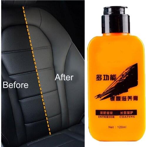80% 2021 Hot Sell Auto Car Vehicle Interior Leather Renovated Coating Paste Maintenance Agent