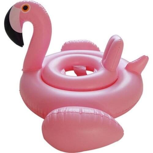 Baby Swimming Ring Children Swimming Pool Toy Flamingo Inflatable Swimming Circle Baby Seat Swim Pool Toys Summer Party