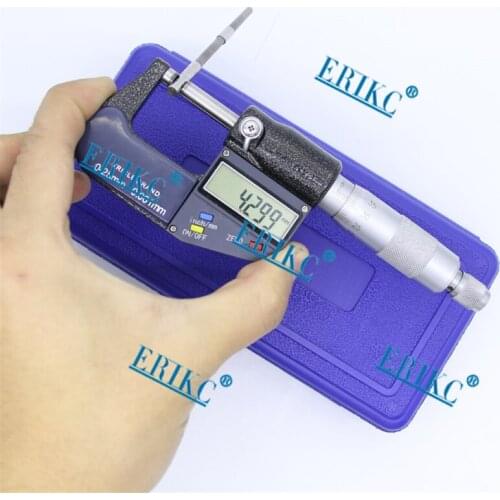 ERIKC Common Rail Diesel Burner Nozzle Micrometer (Digital Display) Blue Box E1024006 Detection Tool