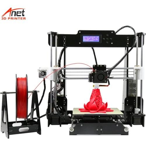 Anet Classical DIY 3D Printer A8 Impresora 3D Prusa I3 with Filament SD Card Base On Open Source Marlin