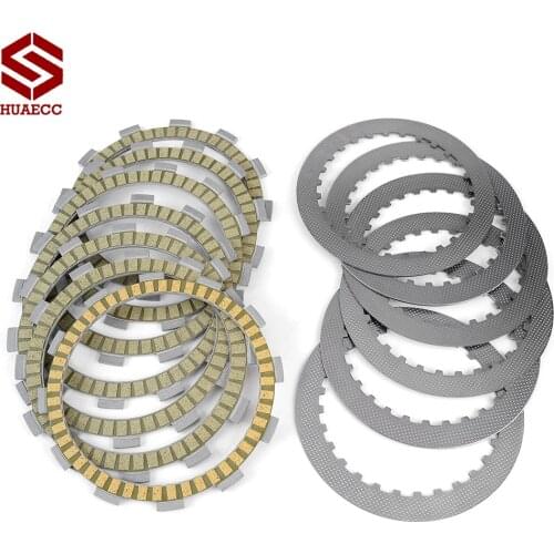 Clutch Friction Disc Plate Kit for Suzuki SV650 SV400 SX SY SK1 SK2 A Y K1 K2 SV 400 X/Y/K1/K2 SV400N SV400SN 21441-37440