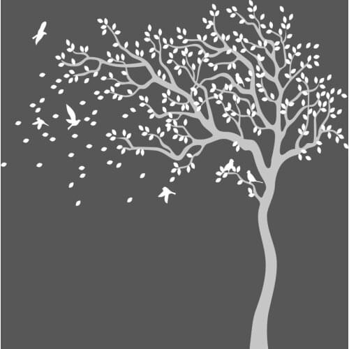 Creative Big Tree Wall Stickers Living Room Bedroom Decor Wallpaper DIY Room Decoration Wallsticker Large Mural 210*213CM