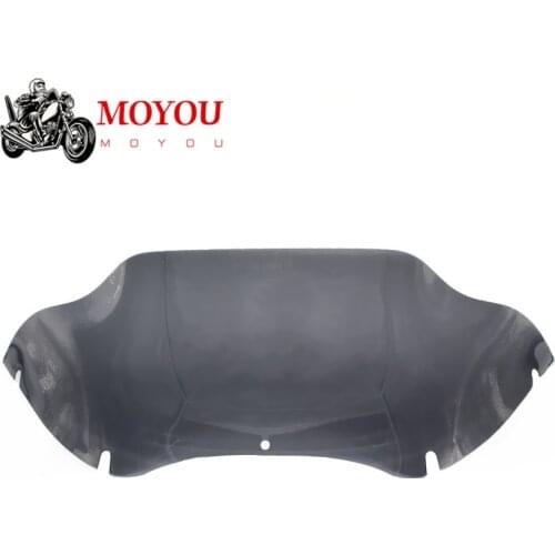 Motorcycle Front 9.5" Windshield Fairing Windscreen For Harley Road Glide FLTR FLTRX 1998-2013 Smoke/Clear/Black Windshield