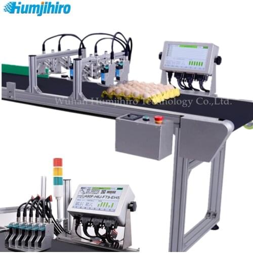 40 Languages 10-inch Online Inkjet Printer 76.2MM Thermal Inkjet Printer TIJ QR Barcode Variable Date Expiry Date Number Logo