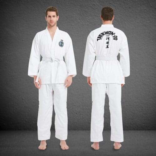 Professional ITF Uniform for Training Wholesale Price Taekwondo Uniform for Adult and Kids