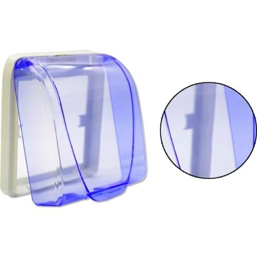 1PCS New Universal Waterproof Splashproof 86 Type Wall Socket Plate Panel Switch Box with Cover Hot Sale