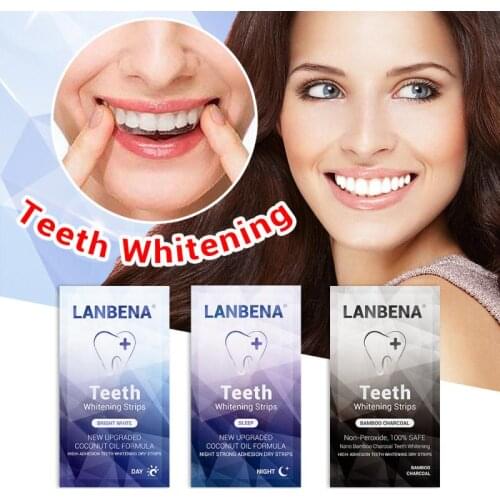 1pc Professional Advanced Teeth Whitening Strips Stain Double Elastic Dental Bleaching Strip Oral Hygiene Care TSLM2