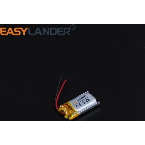 10pcs/Lot 3.7V 45mAh Rechargeable li Polymer Li-ion Battery For bluetooth headset mp3 mp4 speaker mouse recorder 301020 031020