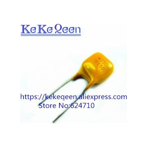 10PCS/LOT Self Recovery Fuse PPTC TRF250-110 X250RF110 250V0.11A 110MA