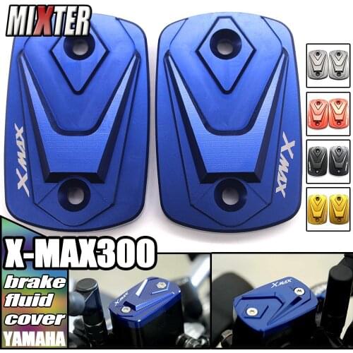Motorcycle Accessories Front Brake Clutch Cylinder Fluid Reservoir Cover Guard For X-MAX125 X-MAX250 X-MAX300 2017-2020 XMAX 300