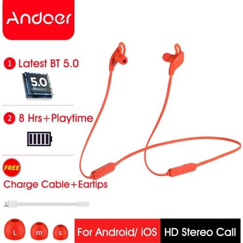Andoer Headphones With Microphone