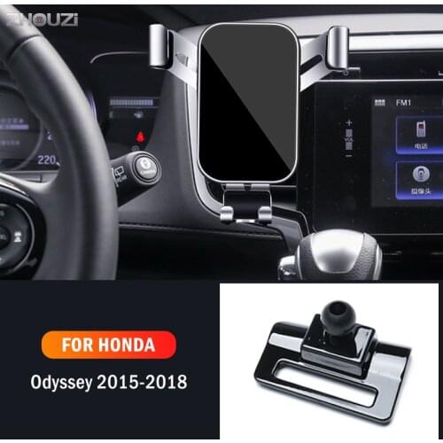 Car Mobile Phone Holder For Honda Odyssey 2015 2016 2017 2018 Special Mounts GPS Stand Gravity Navigation Bracket Accessories