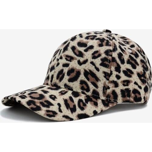 Leopard Baseball Cap Women Spring Summer Hats For Women Men Dad Hat Snapback Caps Hip Hop Snap Back Hat Bone Male Cap New