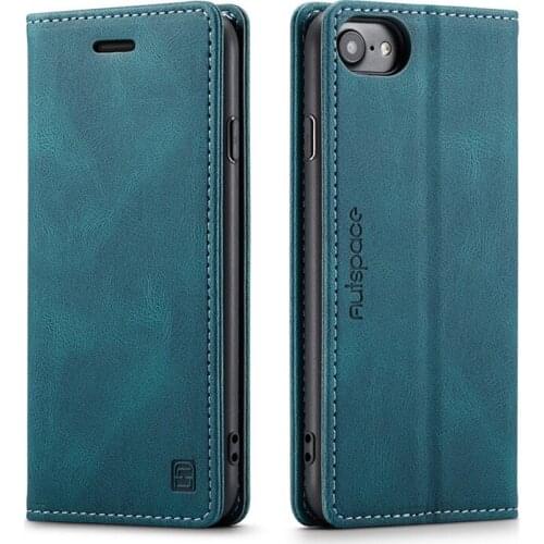 For iPhone SE 2020 Case Flip Magnetic Phone Cases On iPhone SE 2 Case Leather Vintage Wallet Cover For i Phone SE 2020 Case Etui