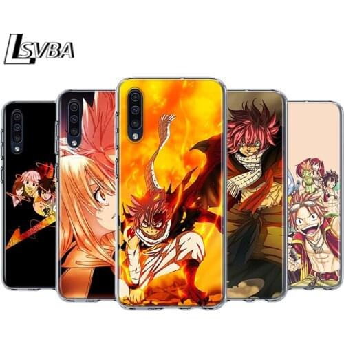 Anime Manga Fairy Tail For Samsung Galaxy A90 A80 A70 A60 A50 A40 A30 A32 A52 A72 A02S A2 A20S A20E A10S A10E A10 Phone Case