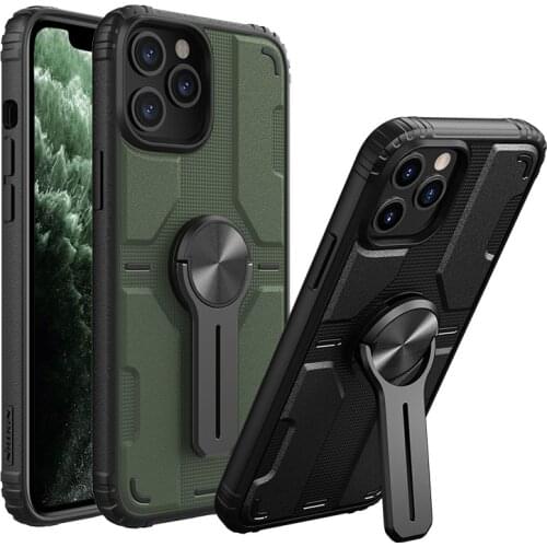 Nillkin For iPhone 12 Pro Max shockproof case for iPhone 12 Pro Phone stand holder stable Back Cover 6.7 for iPhone 12 Mini case