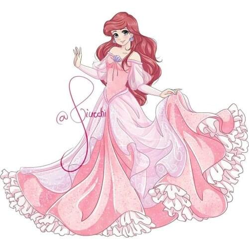 Disney DIY 5D Round Full Diamond Mosaic Painting Cross Stitch Elsa Kit Diamonds Embroidery Square Drill Home Decoration