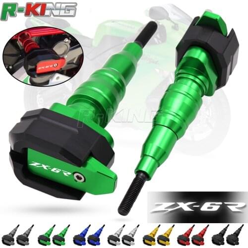 For KAWASAKI NINJA ZX-6R ZX6R ZX 6R z750 z800 2013-2017 Falling Protection Frame Slider Fairing Guard Anti Crash Pad Protector