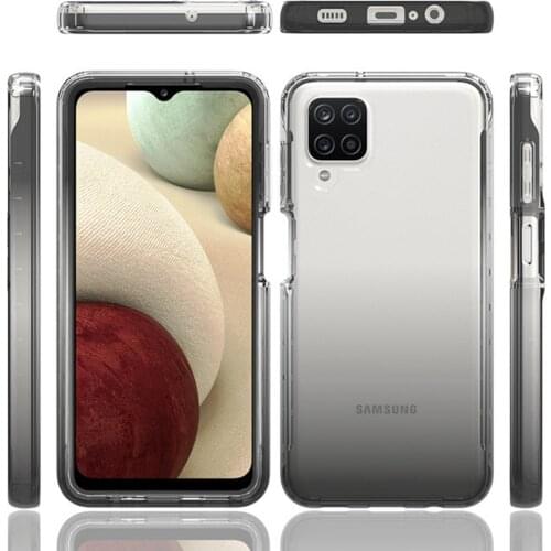 Crystal Case For Samsung M32 2021 Shockproof Case Gradient Back Cover Samsung Galaxy M32 M 32 Bumper Funda for Galaxy M32 Etui