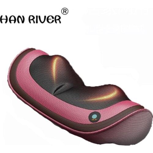 HANRIVER 2018 The cervical spine massager neck waist back multi-function full-body car upholstery pillow electric cushion