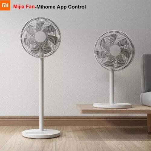 XIAOMI MIJIA Standing Floor Fan Pedestal Standing portable Fans Air Conditioner Voice Mihome App Control Silent Natural Wind