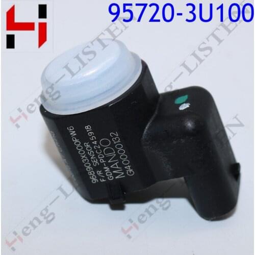 4Pcs New Black Car Reversing Radar 95720-3U100 4MS271H7D 4MS271H7C 957203U100 Ultrasonic Parking Sensor For Hyundai