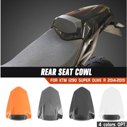 Motorcycle Carbon Fiber Rear Passenger Pillion Seat Cover Cowl Fairing For KTM 1290 Super Duke R 2014 2015 2016 2017 2018 2019