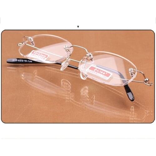 2020 New Top Grade Ultralight Frameless Reading Glasses Unisex High-Definition Rimless glasses Best-selling Free Shipping