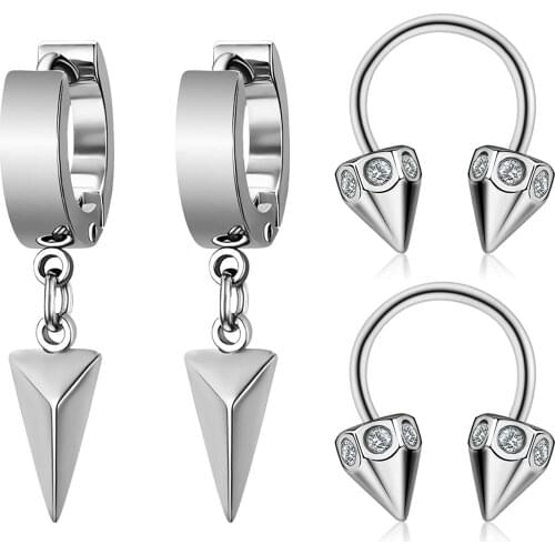 Hoop earrings tiny cartilage spiral earrings tragus earrings pierced earrings ladies gift 18G 20G