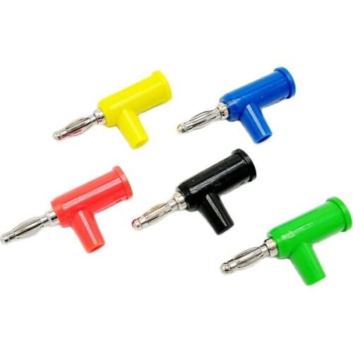 10pcs 4mm Stackable banana plug 5 color Speaker Multimeter Banana Plug Connector