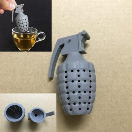 Grenades Shape Silicone Tea Infuser