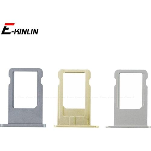 Sim Card Tray Slot Adapter Holder For iPhone 6 6S Plus Repair Parts