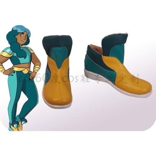 She-Ra and the Princesses of Power Mermista Cosplay Faux Leather Shoes