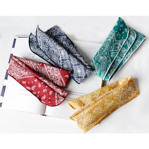 Bohemia Turban Top Knot Headbands for Women Vintage Style HeadWrap Hair Accessories Girls bandana scrunchies headdress hairbands