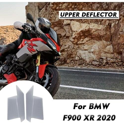 Upper Deflector For BMW F900XR F900 XR F 900 XR 2020 PC material deflector side windshield smoke gray transparent color