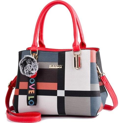 YINGPEI Women Bag Vintage Casual Tote Top-Handle Women Messenger Bags Shoulder student Handbag Purse Wallet Leather 2018 New