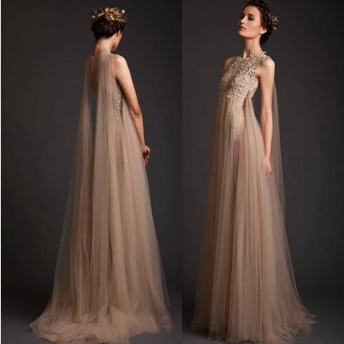 Robe de soiree abendkleider Tulle Elegant Customized Long abiye 2018 Formal party gown china indian saree Mother of Bride Dress