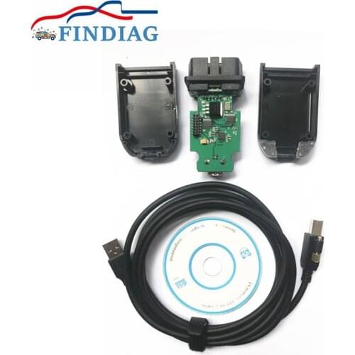OBDII 16pin Diagnostic Interface Cable ATMEGA162 German/Polish/Dutch etc FTDI FT232RL V20.4.2 Support Multi-Languages