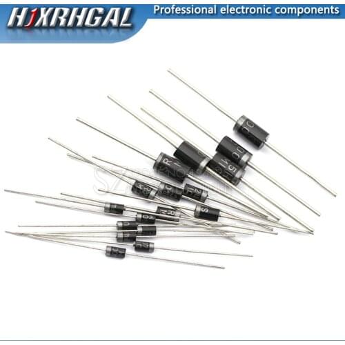 20PCS Schottky Rectifier Diode SR240 SR260 SR360 SR540 SR560 SR2100 SR3100 SR3200 SR5100 SR5150 SR5200 DO-41 DO-27 hjxrhgal